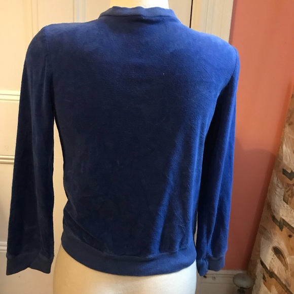 Vintage Popeye Velour V-Neck - Picture 4 of 4